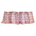 Tadpoles Toile Rod Pocket Valance in Pink and Brown