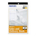 Sales and Delivery Book, 50 Sets/Book