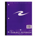Wireless Notebook,3-HP,80 Sheet,10-1/2"x8-1/2",1 Subject