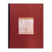 Lab Book, 4x4 Quad Ruled, 76 Sheets, 11-3/4"x9-1/4", Red Cover