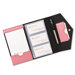Resilient Business Card Book, Faux Leather, Pink