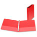 3-Ring Vue Binder, 1" Capacity, 11"x8-1/2", Red