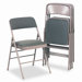 Fabric Padded Seat/Back Low-Back Folding Office Chair