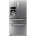 Samsung RF4267HABP 26 Cu. Ft. 4-Door French Door Refrigerator