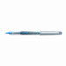 Vision Needle Stick Roller Ball Pen, Silver Barrel, Blue Ink, Fine, 0.70 mm