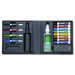 Low-Odor Dry Erase Marker, Eraser & Cleaner, Chisel/Fine, 12/Set                                                             