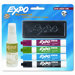 Low Odor Dry Erase Marker Starter Set, Assorted, 4/Set                                                                       