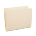 One-Ply Top Tab File Folders, Straight Cut, 100/Box