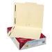 Two Fasteners 2/5 Cut Right Center Top Tab Folder, 50/Box