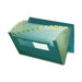 Expanding Pocket, 12 Pocket, 7/8" Exp, 13"x9-1/4", Green