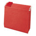 Colored Hanging Folders, 1/5 Tab Cut, Letter Size, Red