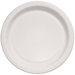 8.5" Bare Eco-Forward Clay-Coated Paper Plates Deep Well