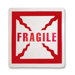 Shipping Label, Fragile, 500 per Roll, Red