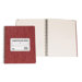 Research/Computation Notebook, 11-3/4"x9-1/2", 76 Sheets., Brown