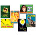 Assorted "Attitude and Smiles" Themed Motivational Prints, 6/Pack