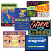 Assorted "Motivation" Themed Scholastic Prints, 6/Pack
