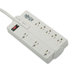 Protect It! Series Surge Suppressor Strip, 8 Outlets, 8ft Cord                                                               