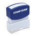 Stamp, Pre-Inked, "Entered", 9/16"x1-11/16" Imp, Blue