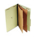 Pressboard Classification Folder, Legal, Six-Section, 10/Box