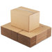 Corrugated Kraft Fixed-Depth Shipping Carton, 25/Bundle