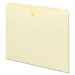Manila File Jackets with Reinforced Tabs, 100/Box