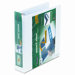Smart-View Vinyl Round Ring View Binder, 2in Capacity
