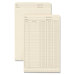 Folders For Use In Plastic Ledger, 9-1/2"x6", 100 per Box, Manila