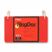 Index Cards Ringdex,w/Removable, Poly Tab, 3"x5",  Assorted