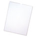 Vinyl Envelope, Pressure Sensitive, 10 per Pack, Clear
