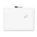 Plastic Frame Magnetic Dry-erase Board, 1 Marker/2 Magnets, 17"x23", White