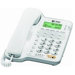 Speakerphone,w/CID/Call Waiting, 65 Name Capacity, Trilingual, White