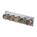 Soho 5-Piece Stainless Steel Container and Under Cabinet Rack
