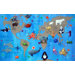 Wit and Whimsy My World Giclee Canvas Print by Liz Clay