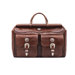 Oakleaf 18" Leather Travel Duffel with Front Pouches