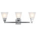 Mission  Vanity Light in Chrome