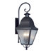 Amwell Outdoor Wall Lantern in Bronze
