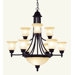 Belle Meade 9 Light Chandelier
