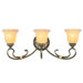 Wellington  Vanity Light in Windsor Walnut
