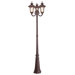 Oxford 87" Outdoor 3 Head Post