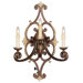 Seville Three Light Wall Sconce in Palacial Bronze