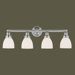 Classic Four Light Bath Vanity
