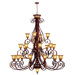 Villa Verona 24 Light Chandelier