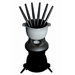 Small Fondue Set in Graphite Grey