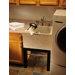 Tan Granite Deep Laundry Sink