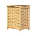 Rectangular Veneer Laundry Hamper