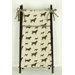 Houndstooth Hamper