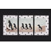 Arctic Babies 3 Piece Wall Art