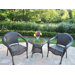 Resin Wicker 3 Piece Lounge Seating Group