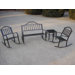 Rochester 4 Piece Rocker Seating Group