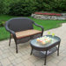 Elite Resin Wicker 2 Piece Lounge Seating Group